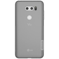 Силиконовый чехол Nillkin Nature TPU Case Grey (Серый) для LG V30