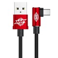 Кабель Baseus MVP Elbow USB-Type-C 2A 1M красный - CATMVP-A09(#1)