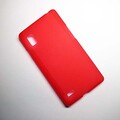 Силиконовый чехол Becolor Red Mat для LG P760 Optimus L9(#1)