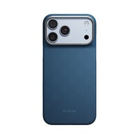 Кевларовый чехол с Magsafe Pitaka Edge Case Argyle Abyss Blue для Apple iPhone 18 Pro