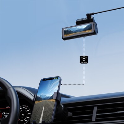 Двухканальный видеорегистратор Acefast Dual Channel Dash Cam X2 4K(6)