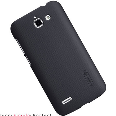 Пластиковый чехол Nillkin Super Frosted Shield Black для Huawei Honor 3C(1)