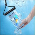 Чехол водонепроницаемый для телефона смартфона универсальный Baseus Cylinder Slide-cover Waterproof Bag Pro (FMYT000001) черный(#7)