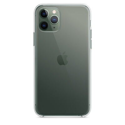 Силиконовый чехол прозрачный для Apple iPhone 11 Pro(4)
