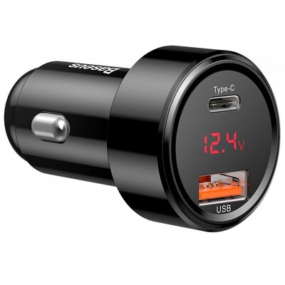 Автомобильное зарядное устройство Baseus Magic Series CCMLC20C-01 (Black)(1)