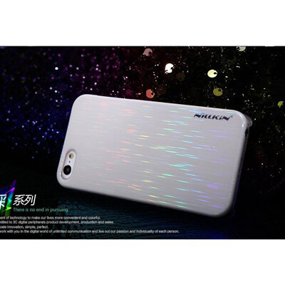 Пластиковый чехол Nillkin Dynamic Color White для Apple iPhone 5/5s/SE(2)