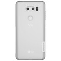 Силиконовый чехол Nillkin Nature TPU Case White (Прозрачный) для LG V30(#1)