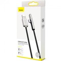 Кабель Baseus Iridescent Lamp Mobile Game Cable USB to Type-C 40W (CAT7C-B01) 1m черный(#4)