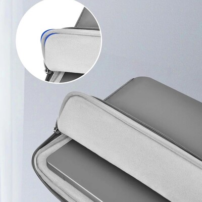 Сумка для ноутбука WiWu Minimalist Laptop Sleeve 14 дюймов черный(5)