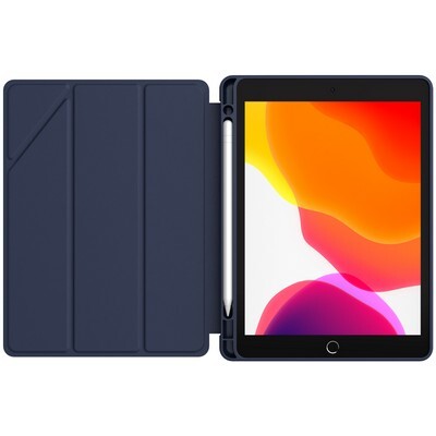 Полиуретановый чехол Nillkin Bevel Leather Case Мятный для Apple iPad Air (2022)(3)