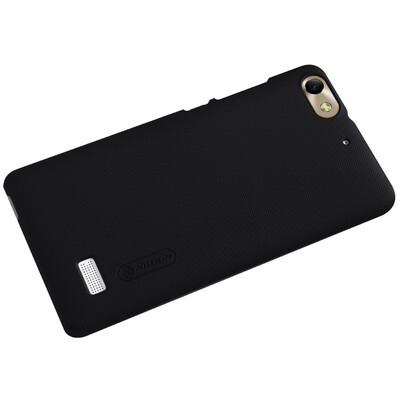Пластиковый чехол с пленкой Nillkin Super Frosted Shield Black для Huawei G Play Mini(2)