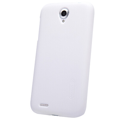 Пластиковый чехол Nillkin Super Frosted Shield White для Lenovo A859(2)