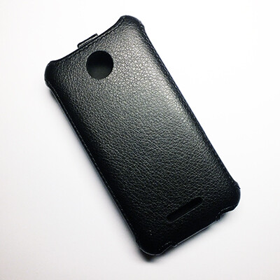 Кожаный чехол Armor Case Black для Lenovo IdeaPhone A390(4)