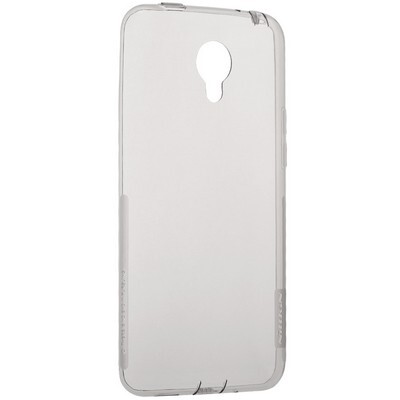 Силиконовый чехол Nillkin Nature TPU Case Grey для Meizu Charm Blue M1(3)