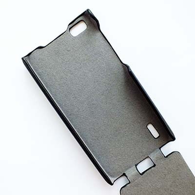 Кожаный чехол iBox Premium Black для Huawei Honor 6(2)