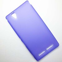 Силиконовый чехол Becolor Purple Mat для Sony Xperia T2 Ultra Dual