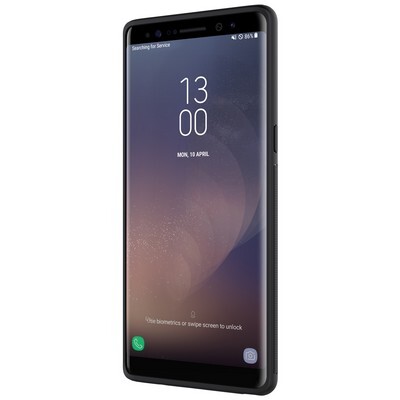Силиконовая наладка Nillkin Magic Case Black с пластинами для автодержателя для Samsung Galaxy Note 8(2)