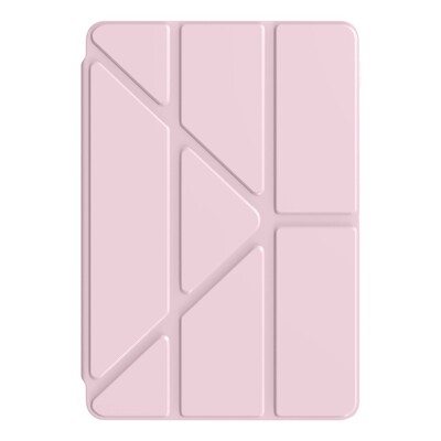 Защитный чехол книжка Acrylic Origami TPU Case с креплением для стилуса розовый для Samsung Galaxy Tab S11 SM-X730/ SM-X736(1)