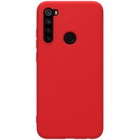 Силиконовый бампер Nillkin Rubber-wrapped Protective Case Красный для Xiaomi Redmi Note 8/ Redmi Note 8 2021