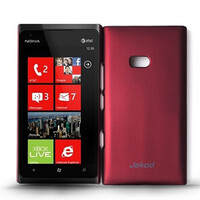 Пластиковый чехол накладка Jekod Red для Nokia Lumia 900