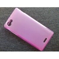Силиконовый чехол Dutofone Pink для Sony Xperia J ST26i