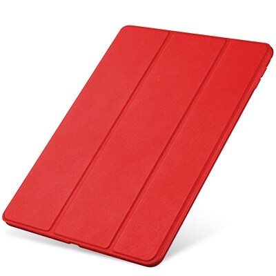 Полиуретановый чехол с силиконовой основой YaleBos Tpu Case красный для Apple iPad 9.7 (2018)(2)