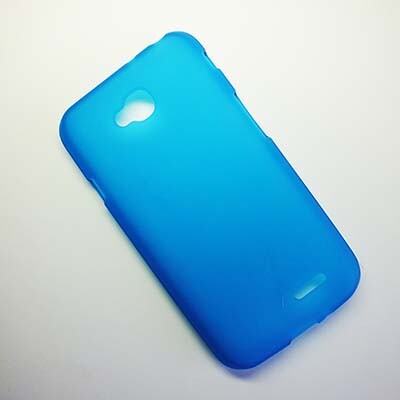 Силиконовый чехол Becolor Light Blue Mat для LG L70 Dual D325(1)