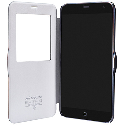 Полиуретановый чехол Nillkin Fresh Series Black  для Meizu MX4(3)