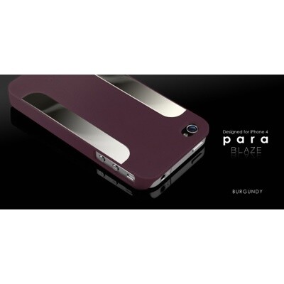 Пластиковый чехол More Para Blaze Collection Burgundy для Apple iPhone 4/4S(2)