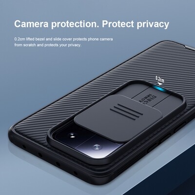 Чехол-накладка Nillkin CamShield Pro Синяя для Xiaomi 13 Pro(8)