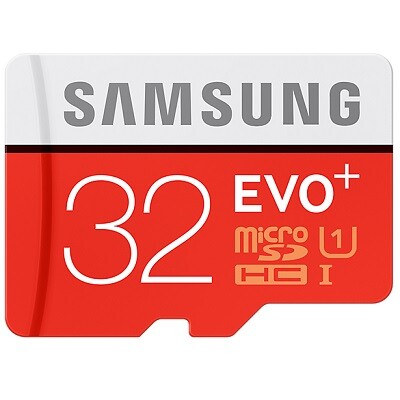 Карта памяти Samsung Evo Plus microSDHC 32Gb Class 10 UHS-I U1(1)