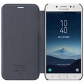 Полиуретановый чехол книга Nillkin Sparkle Leather Case Black (Черный) для Samsung Galaxy C8\ J7 Plus(#3)
