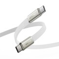Кабель для зарядки и синхронизации Acefast C24-03 USB-C to USB-C 60W 1.2m белый(#2)