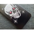 Пластиковый чехол Skull Diamond Black для Apple iPhone 5/5s/SE(#3)