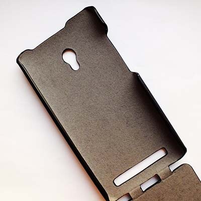Кожаный чехол Armor Case Black для Asus ZenFone 6(2)