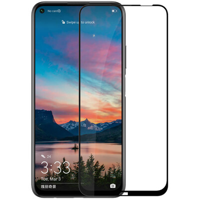 Защитное стекло Nillkin CP+Pro черное для Huawei P40 Lite / Nova 7i / Nova 6 SE(1)
