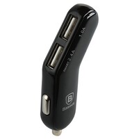 Baseus Smart-thin Series Dual USB Car Charger Output: 1A / 2.4A