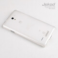 Силиконовый чехол Jekod TPU Case White для Huawei Ascend G700(#1)