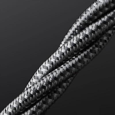 Кабель Anker A8756 USB-C to USB-C 100W Braided 1m черный(4)