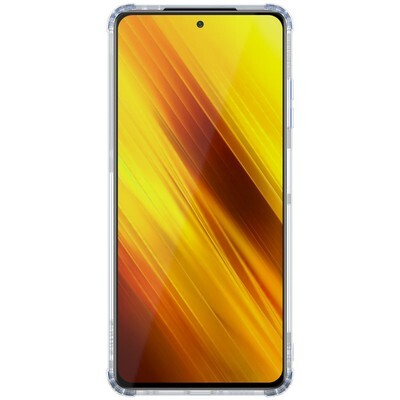 Силиконовый чехол Nillkin Nature TPU Case Прозрачный для Xiaomi Poco X3/ Poco X3 Pro(2)