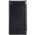 Полиуретановый чехол Nillkin Sparkle Leather Case Black  для Sony Xperia T3(#3)