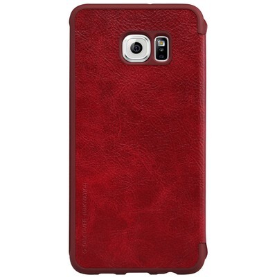 Кожаный чехол Nillkin Qin Leather Case Red для Samsung Galaxy S6 Edge Plus(2)