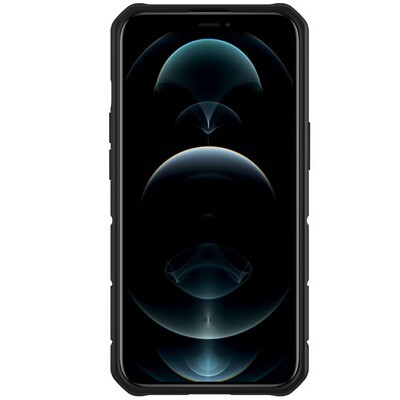 Противоударная-накладка Nillkin CamShield Armor Зеленая для Apple iPhone 13 Pro(2)