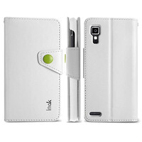 Кожаный чехол Imak Flip Case White для Lenovo P780