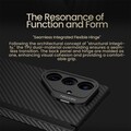 Бампер с магнитом и подставкой Nillkin CarboProp Magnetic Case черный для Samsung Galaxy Z Fold 7(#5)