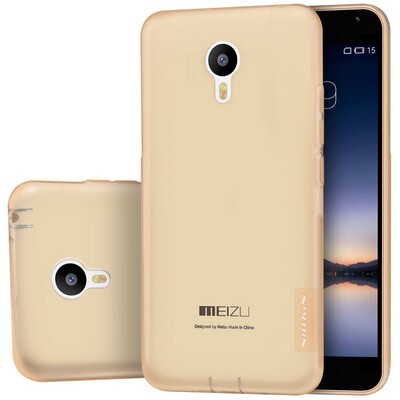 Силиконовый чехол Nillkin Nature TPU Case Brown для Meizu M2 Note(3)