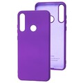 Силиконовый чехол Silicone Case фиолетовый для Huawei Y6p(#1)