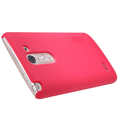 Пластиковый чехол Nillkin Super Frosted Shield Bright Red  для LG G3 Stylus D690(4)