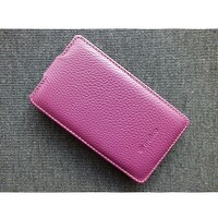 Кожаный чехол книга Melkco Leather Case Purple LC для Nokia Lumia 820