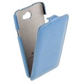 Кожаный чехол книга Melkco Leather Case Blue LC для HTC One X(#1)